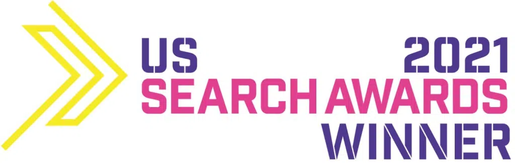 The About Us Search Awards Winner'S Logo.