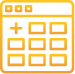 A Calculator Icon For Website Design.
